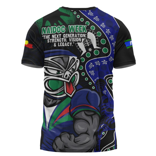New Zealand Warriors T-Shirt NAIDOC Indigenous Warrior Spirit