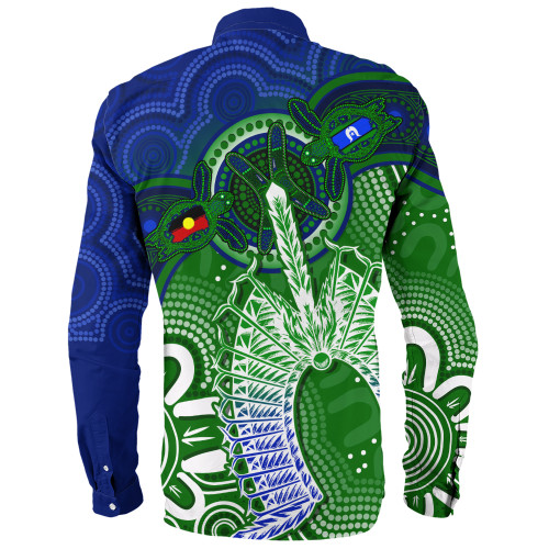 Indigenous Australian Aboriginal Long Sleeve Shirt Spirit Of The Turtle Dreaming Path Indigenous Australian Aboriginal Long Sleeve Shirt Spirit Of The Turtle Dreaming Path