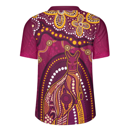 Indigenous Australian Aboriginal Rugby Jersey Kangaroo Dreaming Outback Spirit Edition Indigenous Australian Aboriginal Rugby Jersey Kangaroo Dreaming Outback Spirit Edition