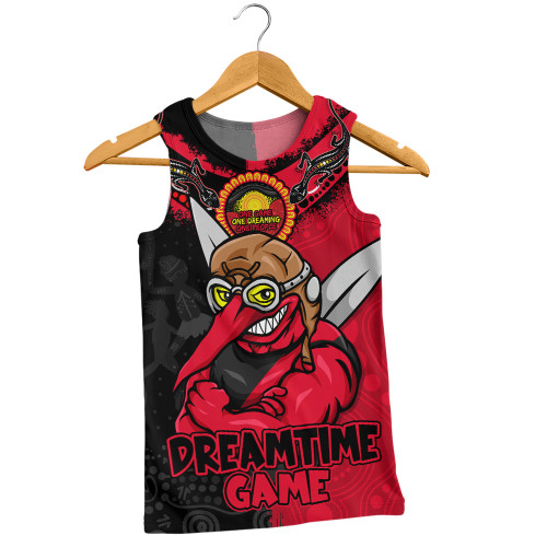Essendon Men Singlet Dreamtime Warriors Of Culture