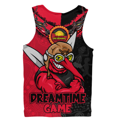 Essendon Men Singlet Dreamtime Warriors Of Culture