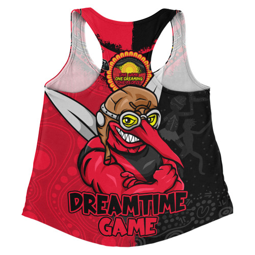 Essendon Women Racerback Singlet Dreamtime Warriors Of Culture