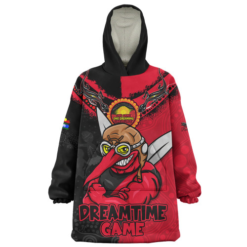 Essendon Snug Hoodie Dreamtime Warriors Of Culture