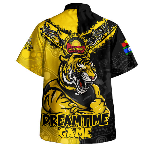 Richmond Hawaiian Shirt Dreamtime Warriors Of Culture Richmond Hawaiian Shirt Dreamtime Warriors Of Culture