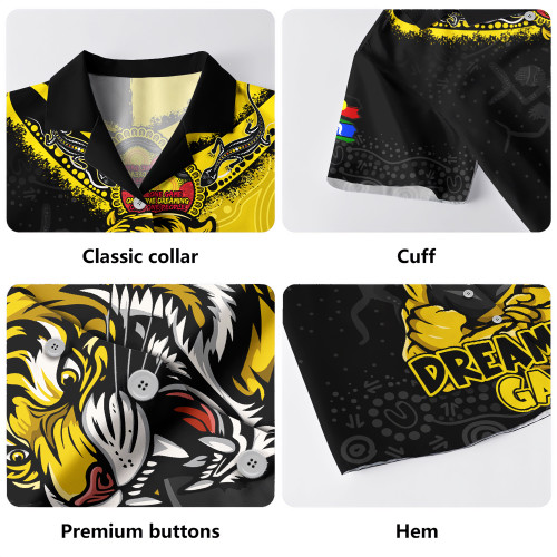Richmond Hawaiian Shirt Dreamtime Warriors Of Culture Richmond Hawaiian Shirt Dreamtime Warriors Of Culture