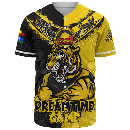 Richmond Baseball Shirt Dreamtime Warriors Of Culture
