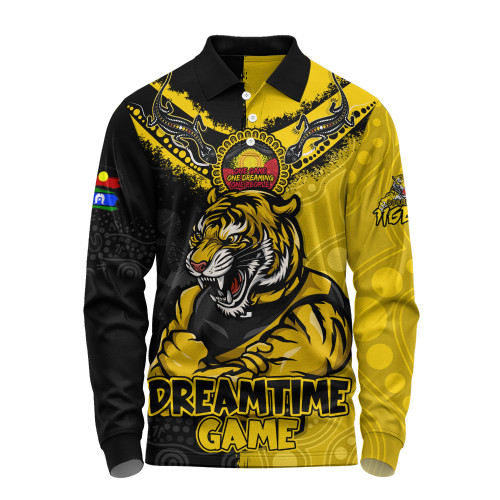 Richmond Long Sleeve Polo Shirt Dreamtime Warriors Of Culture