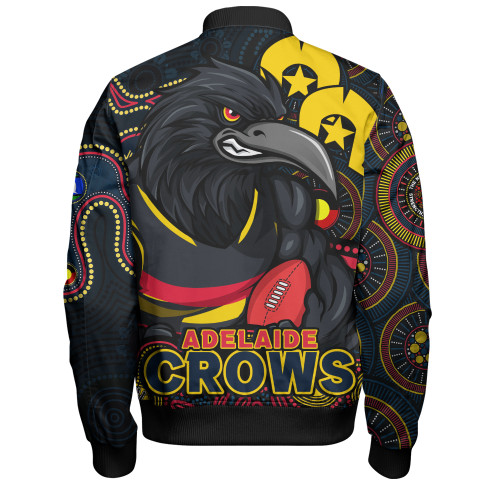 Adelaide Crows Bomber Jacket NAIDOC Spirit Of Country Adelaide Crows Bomber Jacket NAIDOC Spirit Of Country
