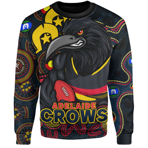 Adelaide Crows Sweatshirt NAIDOC Spirit Of Country