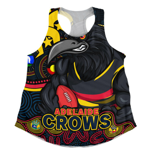 Adelaide Crows Women Racerback Singlet NAIDOC Spirit Of Country