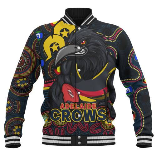 Adelaide Crows Baseball Jacket NAIDOC Spirit Of Country