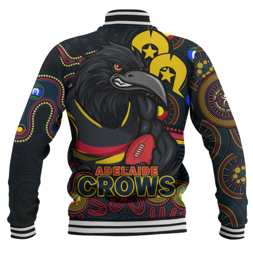 Adelaide Crows Baseball Jacket NAIDOC Spirit Of Country