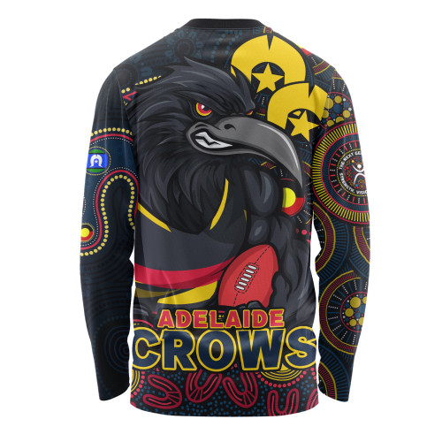 Adelaide Crows Long Sleeve T-shirt NAIDOC Spirit Of Country