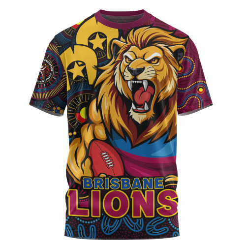Brisbane Lions T-Shirt NAIDOC Spirit Of Country