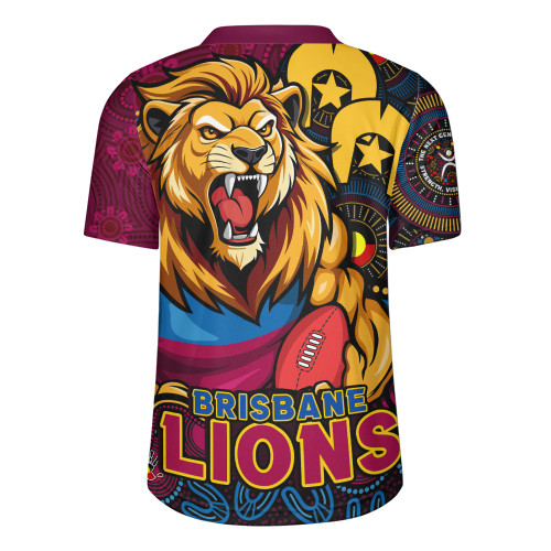 Brisbane Lions Rugby Jersey NAIDOC Spirit Of Country Brisbane Lions Rugby Jersey NAIDOC Spirit Of Country