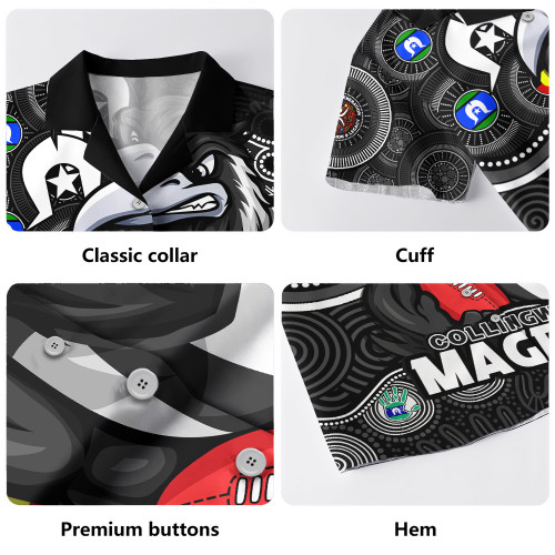 Collingwood Hawaiian Shirt NAIDOC Spirit Of Country