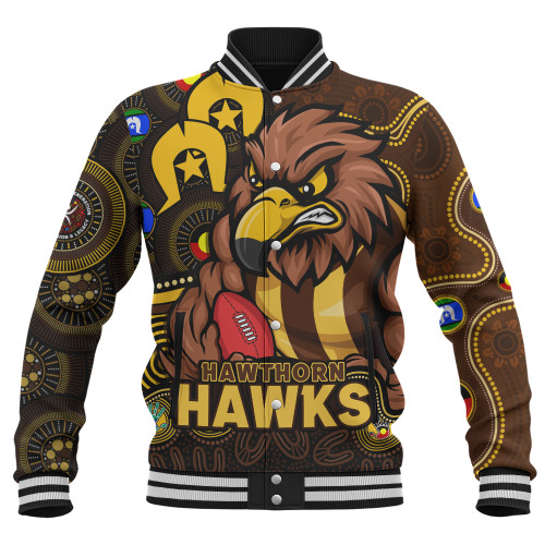 Hawthorn Baseball Jacket NAIDOC Spirit Of Country