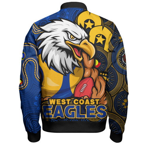 West Coast Eagles Bomber Jacket NAIDOC Spirit Of Country West Coast Eagles Bomber Jacket NAIDOC Spirit Of Country