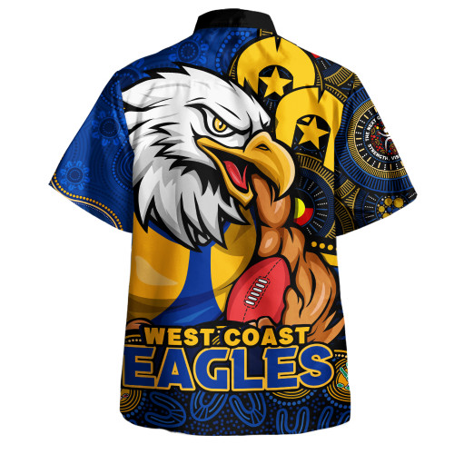 West Coast Eagles Hawaiian Shirt NAIDOC Spirit Of Country