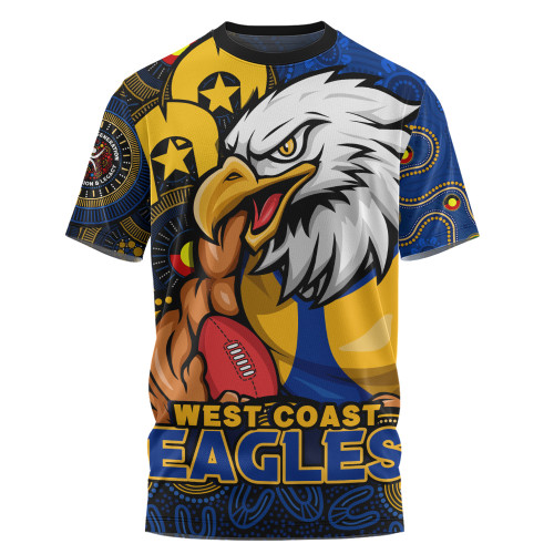 West Coast Eagles T-Shirt NAIDOC Spirit Of Country