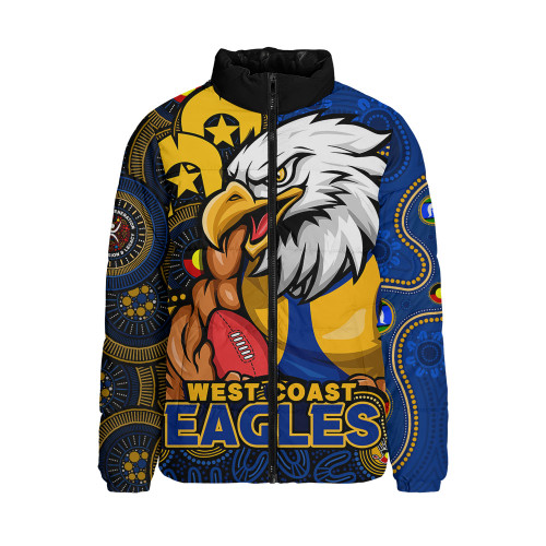 West Coast Eagles Padded Jacket NAIDOC Spirit Of Country