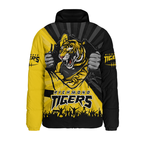 Richmond Padded Jacket Breaking Through Fan Design