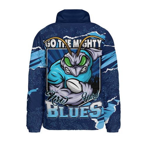 New South Wales Blues Padded Jacket NSW Rampage Cockroaches Edition New South Wales Blues Padded Jacket NSW Rampage Cockroaches Edition