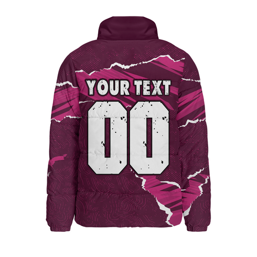 Queensland Maroons Padded Jacket NSW Rampage Cockroaches Edition