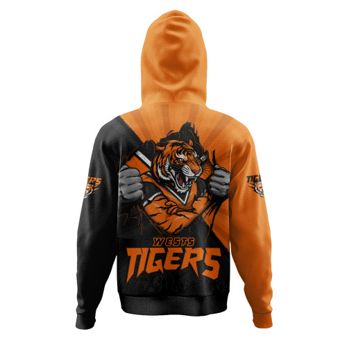 Wests Tigers Hoodie Fearless Soul Series Wests Tigers Hoodie Fearless Soul Series