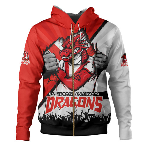 St. George Illawarra Dragons Hoodie Fearless Soul Series St. George Illawarra Dragons Hoodie Fearless Soul Series