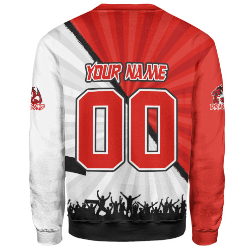 St. George Illawarra Dragons Sweatshirt Fearless Soul Series