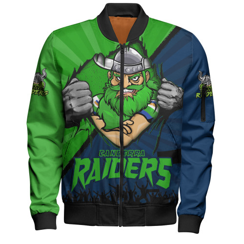 Canberra Raiders Bomber Jacket Fearless Soul Series