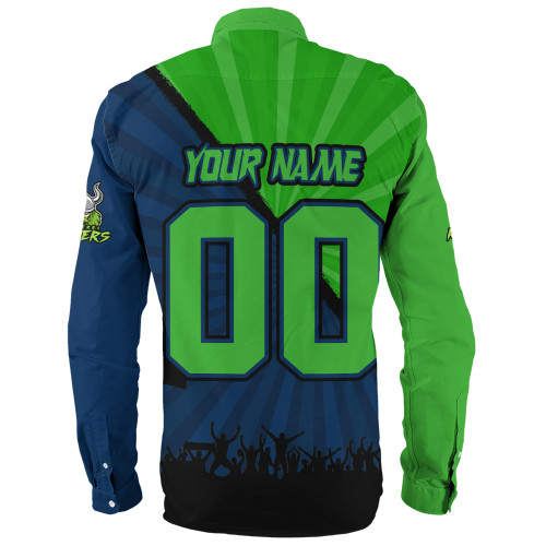 Canberra Raiders Long Sleeve Shirt Fearless Soul Series