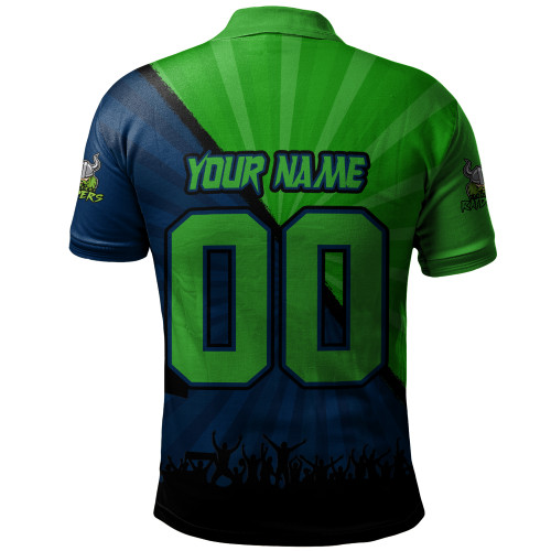 Canberra Raiders Polo Shirt Fearless Soul Series Canberra Raiders Polo Shirt Fearless Soul Series