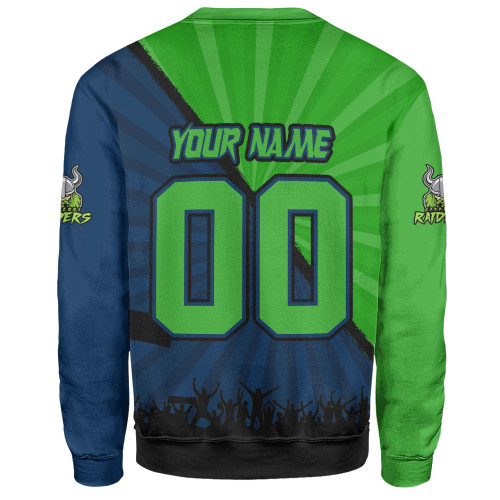 Canberra Raiders Sweatshirt Fearless Soul Series