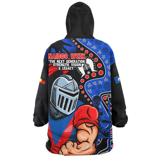 Newcastle Knights Snug Hoodie NAIDOC Indigenous Warrior Spirit