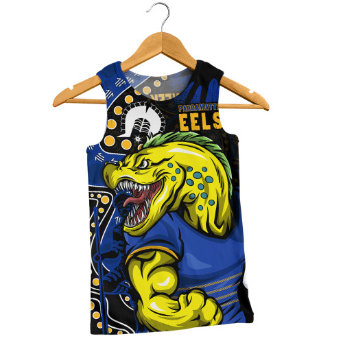 Parramatta Eels Men Singlet NAIDOC Indigenous Warrior Spirit