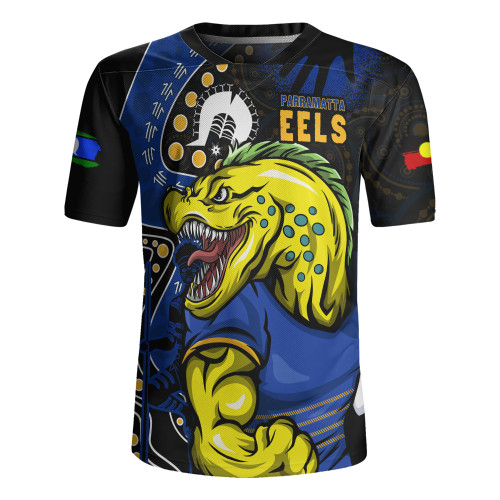 Parramatta Eels Rugby Jersey NAIDOC Indigenous Warrior Spirit
