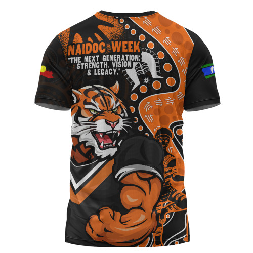 Wests Tigers T-Shirt NAIDOC Indigenous Warrior Spirit Wests Tigers T-Shirt NAIDOC Indigenous Warrior Spirit