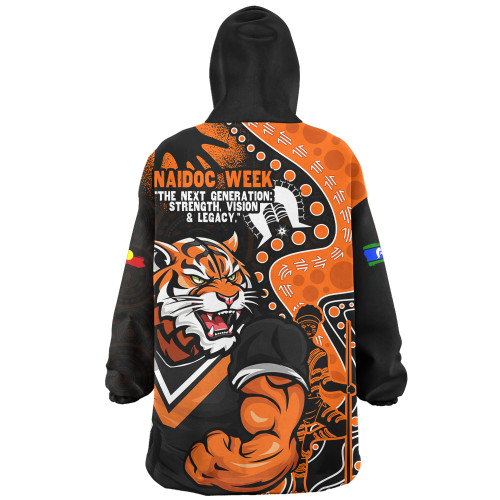Wests Tigers Snug Hoodie NAIDOC Indigenous Warrior Spirit