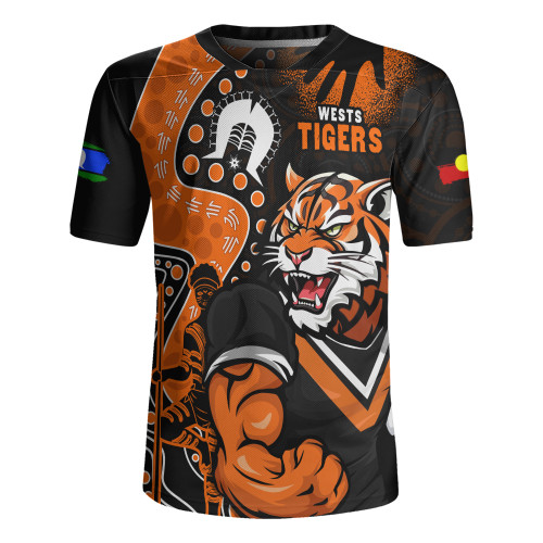 Wests Tigers Rugby Jersey NAIDOC Indigenous Warrior Spirit