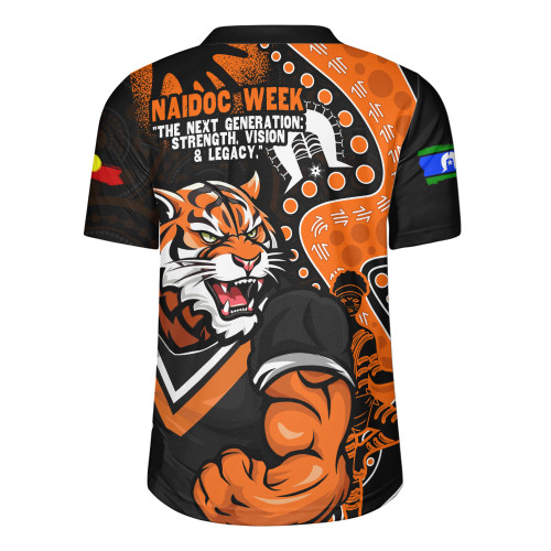 Wests Tigers Rugby Jersey NAIDOC Indigenous Warrior Spirit
