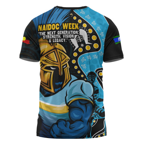 Gold Coast Titans T-Shirt NAIDOC Indigenous Warrior Spirit