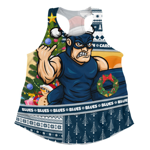 Gold Coast Titans Women Racerback Singlet NAIDOC Indigenous Warrior Spirit