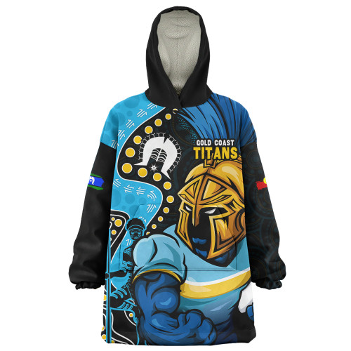 Gold Coast Titans Snug Hoodie NAIDOC Indigenous Warrior Spirit
