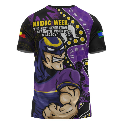 Melbourne Storm T-Shirt NAIDOC Indigenous Warrior Spirit