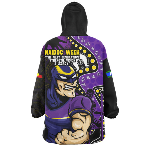 Melbourne Storm Snug Hoodie NAIDOC Indigenous Warrior Spirit