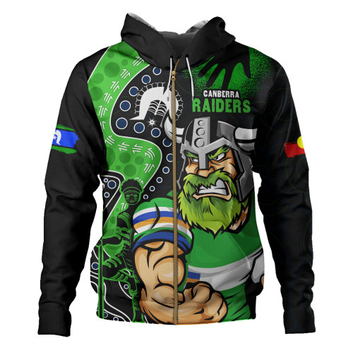 Canberra Raiders Hoodie NAIDOC Indigenous Warrior Spirit