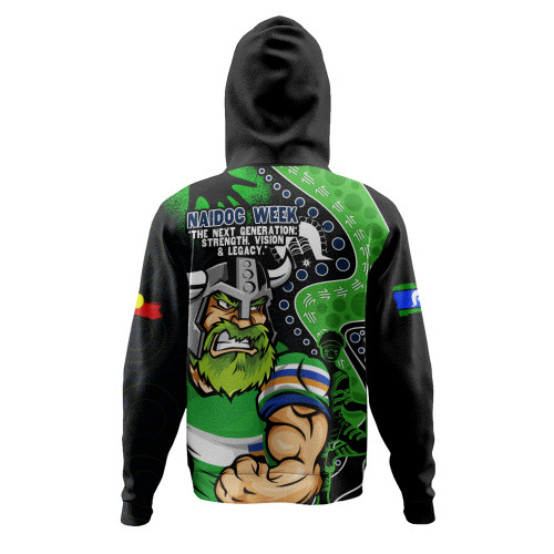 Canberra Raiders Hoodie NAIDOC Indigenous Warrior Spirit Canberra Raiders Hoodie NAIDOC Indigenous Warrior Spirit