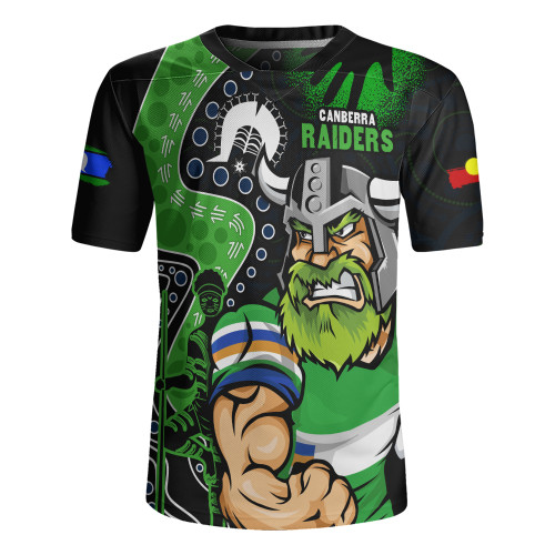 Canberra Raiders Rugby Jersey NAIDOC Indigenous Warrior Spirit